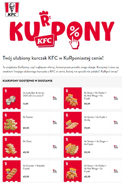 KFC Kupony