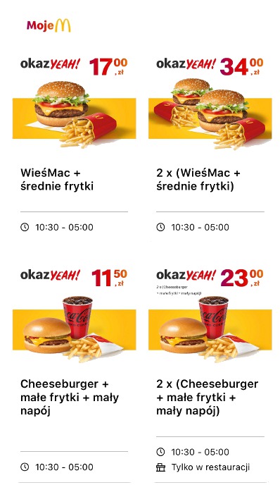 Promocje McDonald's