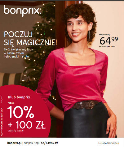 BonPrix Katalog listopad grudzień 2023